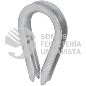49908 GC-1/8 BOLSA CON 10 GUARDACABOS PARA CABLE DE ACERO DE 1/8" FIERO