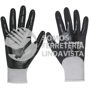 18025 GU-151 GUANTES DE POLIESTER CON RECUBRIMIENTO DE NITRILO CHTRUPER