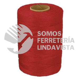 14054 HIL-165R CARRETE CON 165 M DE HILO PARA ALBAÑIL ROJO TRUPER