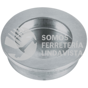 48998 JALED-33 JALADERA DE EMBUTIR CIRCULAR NO. 3 ACABADO CROMO MATE HERMEX