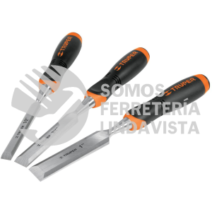 17759 JFT-3 JUEGO DE 3 FORMONES MANGO COMFORT GRIP TRUPER