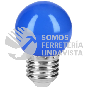 46026 LED-1AZ LAMPARA LED TIPO BULBO G45 1 W COLOR AZUL CAJA VOLTECK