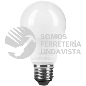46856 LED-40F LAMPARA LED TIPO BULBO A19 6 W LUZ DE DIA BLISTER VOLTECK