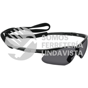 15172 LESP-SN LENTES SEGURIDAD GRISES ANTIEMPAÑO C/CORDON AJUSTABLE SPORT TRUPER