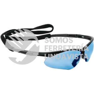 15176 LESP-SZ LENTES SEGURIDAD AZUL ANTIEMPAÑO C/CORDON AJUSTABLE SPORT TRUPER