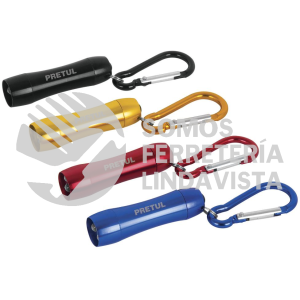 26003 LINA-LL PIEZA DE LINTERNA LED TIPO LLAVERO EN DISPLAY BOX CON 60 PZ PRETUL
