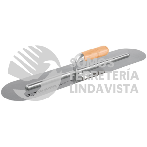 12399 LLA-24 LLANA CANTO REDONDO 24" X 5" CON MANGO DE MADERA TRUPER