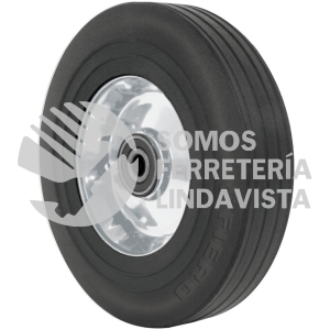15727 LLH-10L RUEDA DE HULE SOLIDO 10" DE ALTO DESEMPEÑO DOBLE BALERO TRUPER