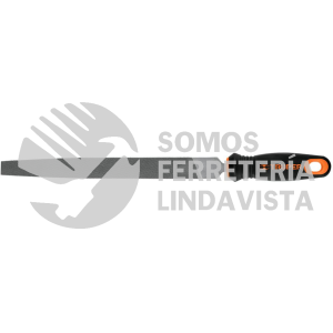 11237 LPB-10T LIMA PLANA BASTARDA 10" CON MANGO DOBLE INYECCION TRUPER