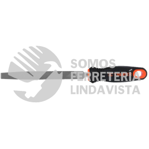 15309 LPB-6T LIMA PLANA BASTARDA 6" CON MANGO DOBLE INYECCION TRUPER
