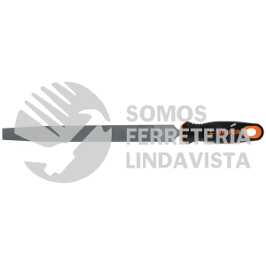 11241 LPM-10T LIMA PLANA MUZA 10" CON MANGO DOBLE INYECCION TRUPER