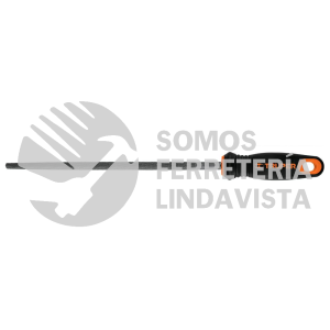 11244 LRB-10T LIMA REDONDA BASTARDA 10" CON MANGO DOBLE INYECCION TRUPER