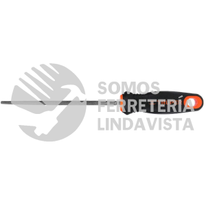 15315 LRB-6T LIMA REDONDA BASTARDA 6" CON MANGO DOBLE INYECCION TRUPER