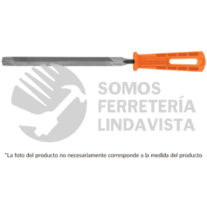 10916 LTP-4M LIMA TRIANGULO PESADO 4" CON MANGO TRUPER