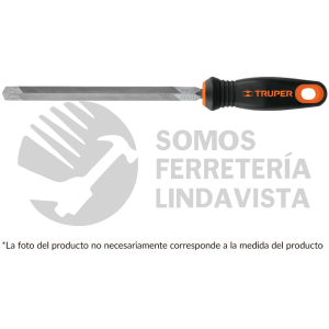 15307 LTP-6T LIMA TRIANGULO PESADO 6" 32 DPP CON MANGO DOBLE INYECCION TRUPER