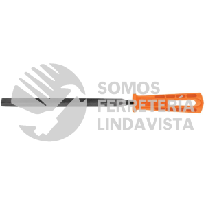 11364 LTP-8NM LIMA TRANGULO PESADO 8" CON MANGO ACABADO NEGRO TRUPER