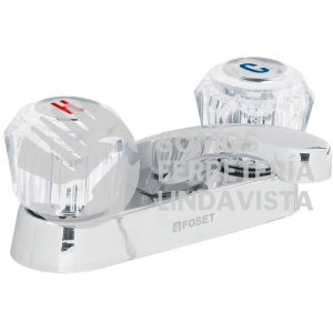 49231 M-048A MEZCLADORA 4" PARA LAVABO NARIZ LARGA MANERALES ACRILICO FOSET