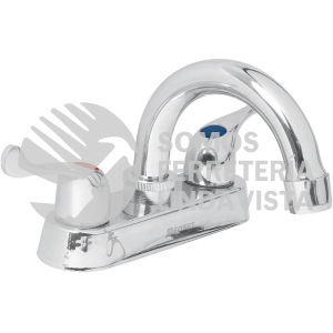 49279 M-050P MEZCLADORA 4" PARA LAVABO CUELLO CURVO MANERALES PALANCA FOSET