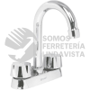 49275 M-060 MEZCLADORA 4" PARA LAVABO CUELLO BAR CARTUCHO CERAMICO FOSET