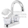 49277 M-060A MEZCLADORA 4" PARA LAVABO CUELLO BAR MANERALES DE ACRILICO FOSET