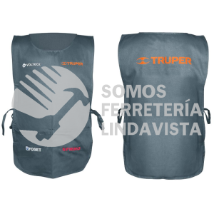 60030 MAND MANDIL BORDADO AL FRENTE ESTAMPADO AL DORSO TRUPER