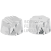49243 MM-100 JUEGO 2 MANERALES HEX. LAVABO Y FREGADERO COMPRESION BASIC FOSET