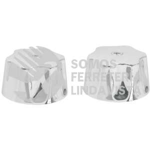 49243 MM-100 JUEGO 2 MANERALES HEX. LAVABO Y FREGADERO COMPRESION BASIC FOSET