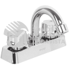 49282 MP-050 MEZCLADORA PLASTICA 4" CUELLO CURVO PARA LAVABO STANDARD FOSET