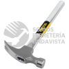20596 MTR-16P MARTILLO UÑA RECTA 16 OZ MANGO TUBULAR PRETUL