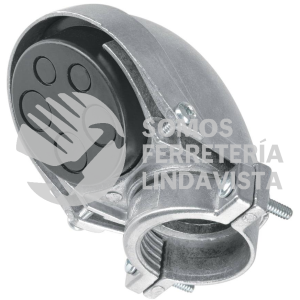 46943 MUFA-1-1/4 MUFA CON ABRAZADERA PARA TUBO 1-1/4" VOLTECK