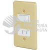 46388 PA-APCO-E PLACA ARMADA CONTACTO E INTERRUPTOR LINEA ECONOMICA VOLTECK
