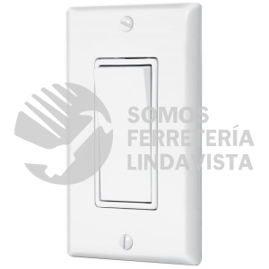 40020 PA-APSE-ECLP PLACA ARMADA CON INTERRUPTOR DE TRES VIAS LINEA CLASSIC VOLTECK