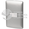 46478 PA-APSE-EIP PLACA ARMADA 1 INTERRUPTOR ESCALERA PLATA LINEA ITALIANA VOLTECK