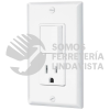 40018 PA-COAP-CLP PLACA ARMADA CONTACTO E INTERRUPTOR CLASSIC VOLTECK
