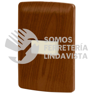 49952 PA-TI-IM PLACA ARMADA CON TIMBRE MADERA LINEA ITALIANA VOLTECK