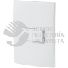 46498 PA-TI-OB PLACA ARMADA CON TIMBRE LINEA OSLO COLOR BLANCO VOLTECK