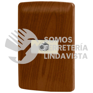 49953 PA-TV-IM PLACA ARMADA CON CONEXION PARA TV MADERA LINEA ITALIANA VOLTECK