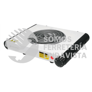 48126 PAEL-1C PARRILLA ELECTRICA DE RESISTENCIA BLANCA VOLTECK