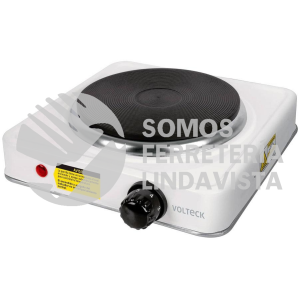 49989 PAEL-1CD PARRILLA ELECTRICA QUEMADOR TIPO DISCO BLANCA VOLTECK