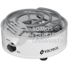 48125 PAEL-1R PARRILLA ELECTRICA REDONDA DE RESISTENCIA BLANCA VOLTECK