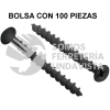 44338 PIJ-632 BOLSA CON 100 PIJAS #6 X 1-1/4" MULTIUSOS FIERO