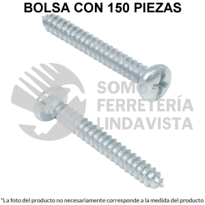 44422 PILA-10X3/4 BOLSA CON 150 PIJAS PARA LAMINA #10 X 3/4" FIERO