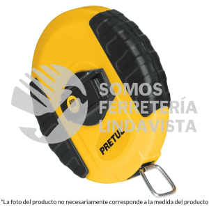 20900 PRO-20ME CINTA LARGA 20 M METALICA CARCASA PLASTICA TRUPER