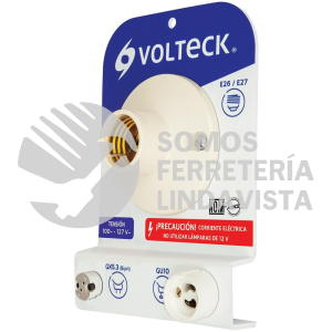 56005 PRO-LAMP PROBADOR DE LAMPARAS BASES E26 E27 GX5.3 Y GU10 VOLTECK