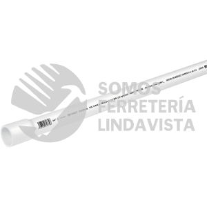 43039 PVC-002 TUBO DE 3/4" DE PVC HIDRAULICO CEDULA 40 DE 3 M FOSET