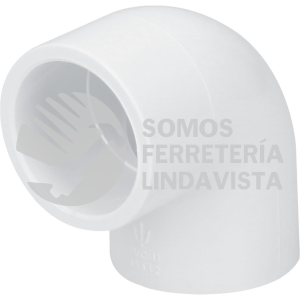 45412 PVC-562 CODO 90GRADOS DE PVC DE 3/4" FOSET