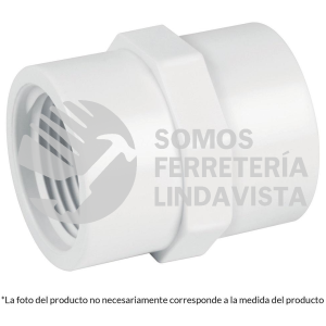 45549 PVC-605 ADAPTADOR HEMBRA DE PVC 1-1/2" FOSET