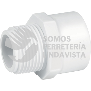 45430 PVC-612 ADAPTADOR MACHO DE PVC DE 3/4" FOSET