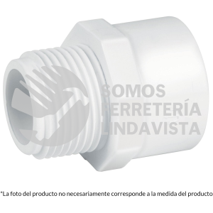 45545 PVC-614 ADAPTADOR MACHO DE PVC DE 1-1/4" FOSET