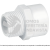 45546 PVC-615 ADAPTADOR MACHO DE PVC DE 1-1/2" FOSET